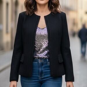 Harve Benard Soft, Warm and Comfy Classic Wool Blend Blazer/Jacket